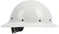 PIP Wolfjaw Full Brim Smooth Dome Hard Hat 8-Point Riveted Suspension and Wheel-Ratchet Adjustmen...