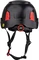 PIP Traverse Vented Industrial Climbing Helmet with Wheel Ratchet Adjustment and 4-Point Chin Str...