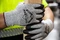 Majestic 35-1305 Cut-Less Korplex 13 Gauge Gloves with PU Palm - Cut Level A2