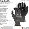 Majestic 35-7465 Cut-Less Watchdog Foam Nitrile Palm Gloves - Cut Level A4
