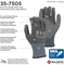 Majestic 35-7505 Cut-Less Korplex 18 Gauge Gloves with PU Palm - Cut Level A5