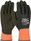 PIP 41-1329 PowerGrab Thermodex Hi-Vis Seamless Knit Gloves with Latex MicroFinish Grip on Full Hand - Cut Level A2