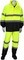 West Chester Hi Vis Black Bottom Waterproof Rain Suit - ANSI 3