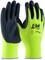 PIP 55-AG317 G-Tek Hi Vis Latex Coated MicroSurface Grip Gloves