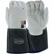 PIP Ironcat 6144 Premium Top Grain Kidskin Leather TIG Welder's Gloves with Gauntlet Cuff - ANSI ...