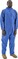 Majestic FR BLAZETEX SMS Blue Coveralls with Hood