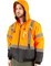 Majestic Hi Vis Transformer 8-in-1 Waterproof Jacket - Fleece Liner