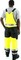 Majestic Hi Vis Waterproof Bib Overalls With Quilted Insulation
