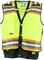 Majestic  Hi Vis Glow in the Dark Surveyors Vest