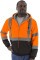 Majestic Hi Vis TEFLON ANSI 3 Hooded Sweatshirt