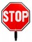 Stop-Lite 18" LED Red Stop/Stop Paddle Sign