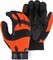 Majestic 2139 Hi Vis Armor Skin Reinforced Gloves