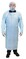 Safety Zone 4 Mil Chemical Resistant Polyethylene Aprons With Thumb Hole Sleeves