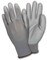 Safety Zone GNPU-4-GY-GY Polyurethane Coated Nylon Knit Gloves