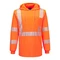 Portwest Hi Vis Lightweight Hooded Long Sleeve T-Shirt