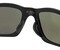 Radians Crossfire RPG Polarized HD Blue Mirror Lens, Matte Black Frame Safety Glasses
