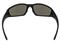 Radians Crossfire RPG Polarized HD Blue Mirror Lens, Matte Black Frame Safety Glasses