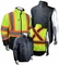 Radians SJ510X-3ZGS Quilted Reversible Hi Vis Jacket with Zip-Off Sleeves X-Back