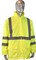 Radians Lightweight Waterproof Rain Jacket with Detachable Hood - Zipper Closure