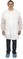 Safety Zone Polypropylene White Lab Coats - with Pockets, Elastic Wrists