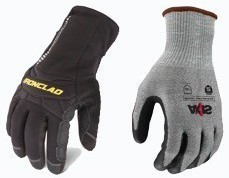 Work gloves by brand